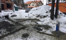 Прокладка канализации